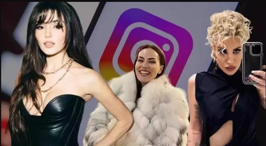 Instagramda Türkiyenin en çok takip edilen ünlüsü