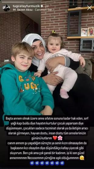 Ünlülerden Anneler Günü paylaşımları