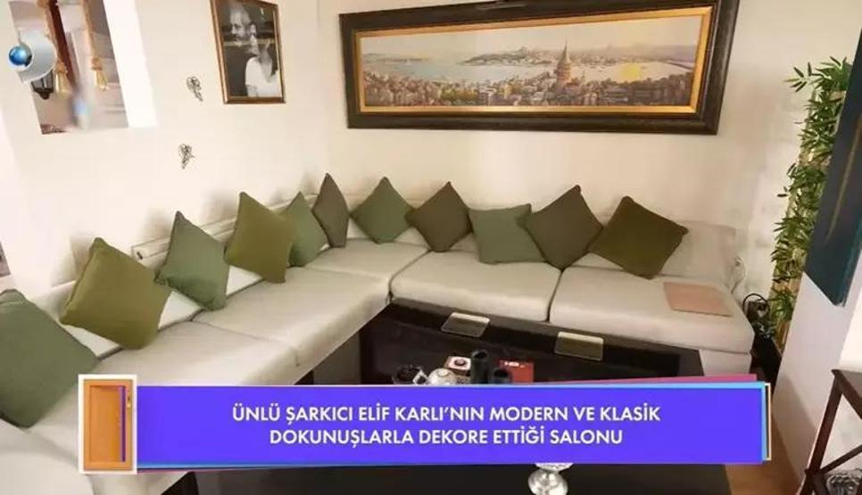 Elif Karlı 4 katlı yazlık evinin kapılarını açtı