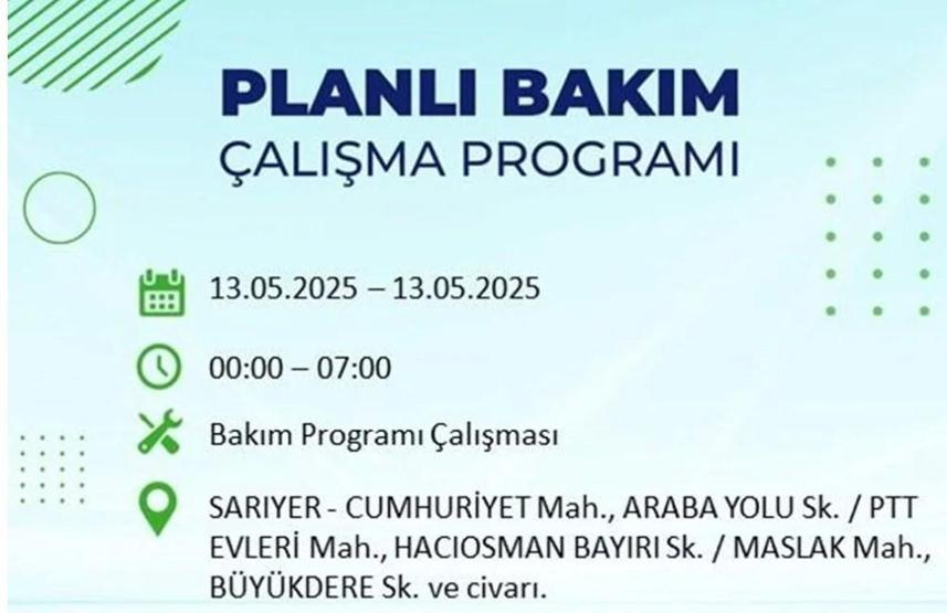 13 MAYIS ELEKTRİK KESİNTİSİ: İstanbul’da elektrikler ne zaman gelecek BEDAŞ elektrik kesintisi 8 saate kadar çıkacak