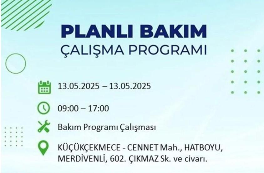 13 MAYIS ELEKTRİK KESİNTİSİ: İstanbul’da elektrikler ne zaman gelecek BEDAŞ elektrik kesintisi 8 saate kadar çıkacak