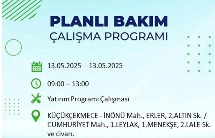 13 MAYIS ELEKTRİK KESİNTİSİ: İstanbul’da elektrikler ne zaman gelecek BEDAŞ elektrik kesintisi 8 saate kadar çıkacak