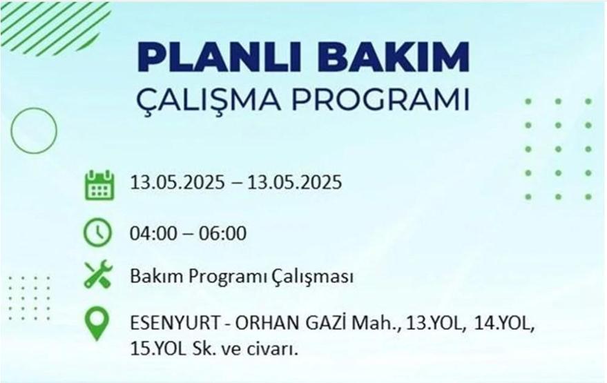 13 MAYIS ELEKTRİK KESİNTİSİ: İstanbul’da elektrikler ne zaman gelecek BEDAŞ elektrik kesintisi 8 saate kadar çıkacak
