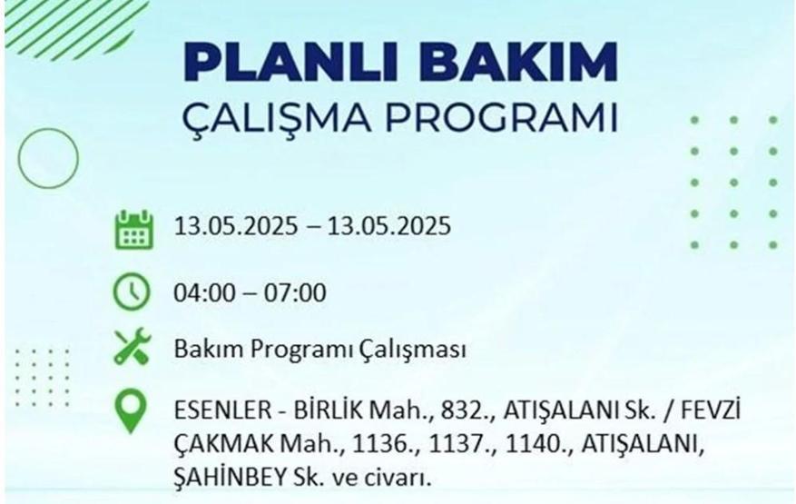 13 MAYIS ELEKTRİK KESİNTİSİ: İstanbul’da elektrikler ne zaman gelecek BEDAŞ elektrik kesintisi 8 saate kadar çıkacak
