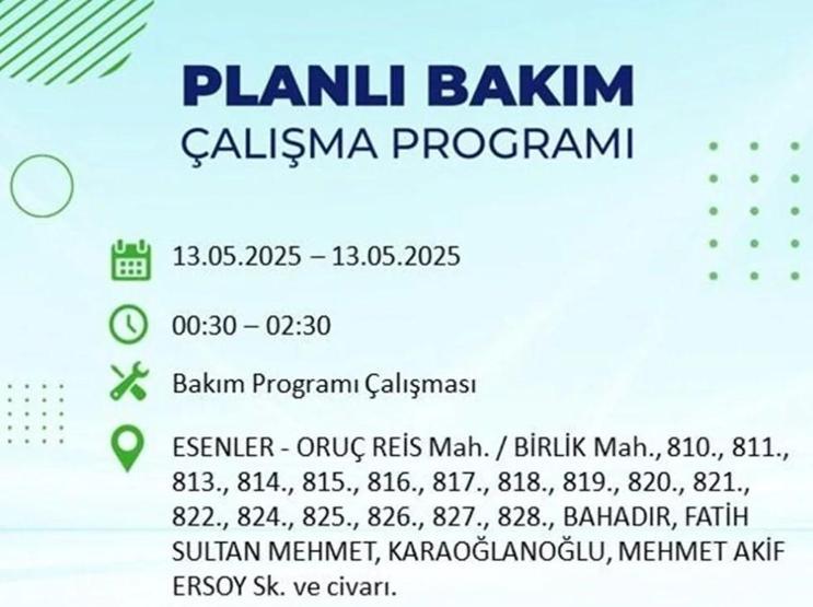 13 MAYIS ELEKTRİK KESİNTİSİ: İstanbul’da elektrikler ne zaman gelecek BEDAŞ elektrik kesintisi 8 saate kadar çıkacak