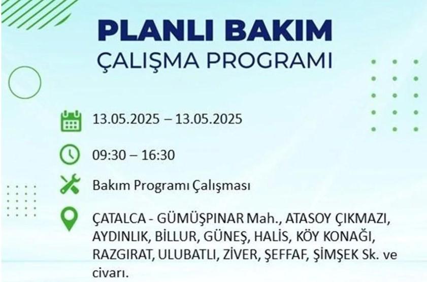 13 MAYIS ELEKTRİK KESİNTİSİ: İstanbul’da elektrikler ne zaman gelecek BEDAŞ elektrik kesintisi 8 saate kadar çıkacak