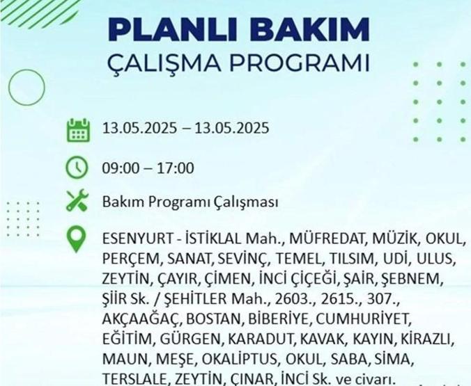 13 MAYIS ELEKTRİK KESİNTİSİ: İstanbul’da elektrikler ne zaman gelecek BEDAŞ elektrik kesintisi 8 saate kadar çıkacak