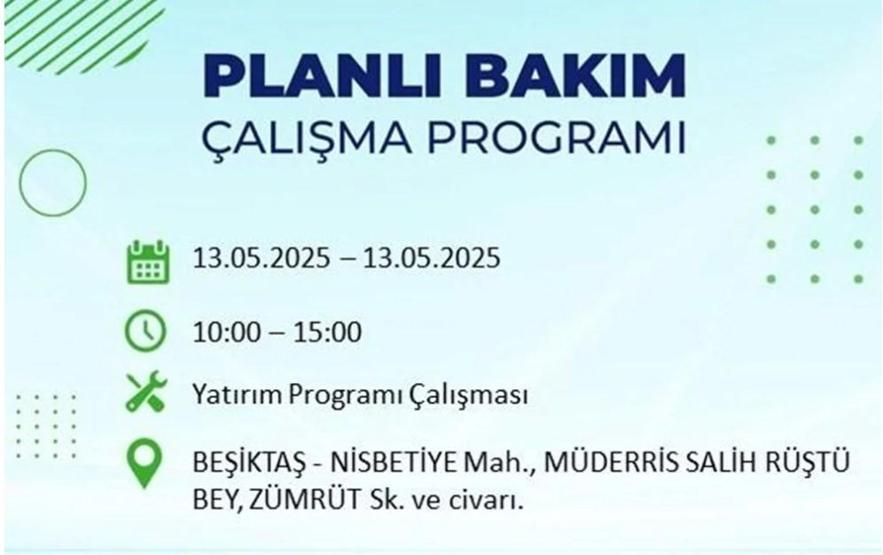 13 MAYIS ELEKTRİK KESİNTİSİ: İstanbul’da elektrikler ne zaman gelecek BEDAŞ elektrik kesintisi 8 saate kadar çıkacak