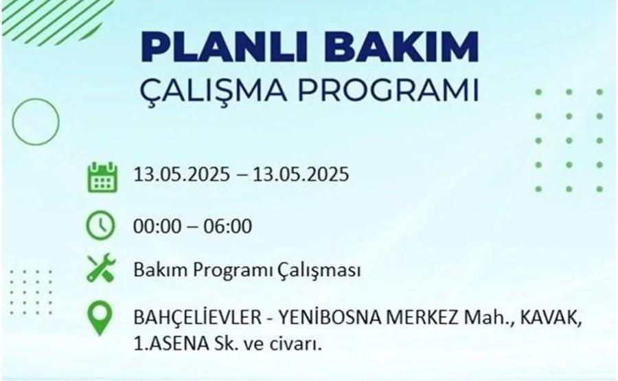 13 MAYIS ELEKTRİK KESİNTİSİ: İstanbul’da elektrikler ne zaman gelecek BEDAŞ elektrik kesintisi 8 saate kadar çıkacak