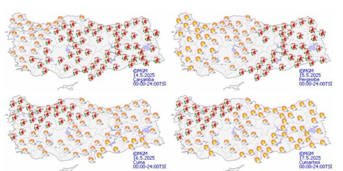 Bu illerde yaşayanlar dikkat Meteoroloji tek tek uyardı: 25 il için sağanak alarmı