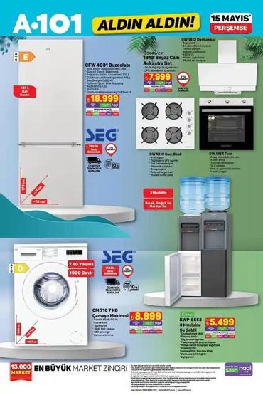 15 MAYIS A101 KATALOĞU YARIN SATIŞTA: Elektronikten Ev Eşyasına Kaçırılmayacak Fırsatlar: Bu Hafta Hangi Teknolojik Ürünler İndirimde