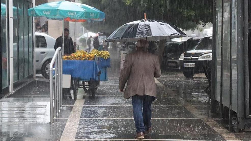 Dikkat Meteoroloji uyardı: 2 bölge 5 il için kuvvetli sağanak alarmı