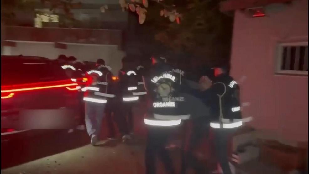 Daltonlar suç örgütüne operasyon Çok sayıda gözaltı