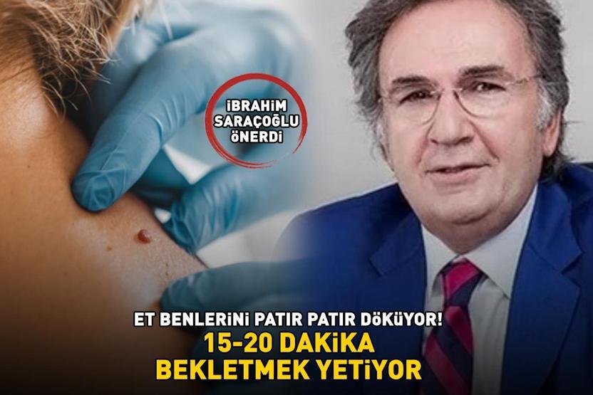 Prof. Dr. İbrahim Saraçoğlu önerdi Et benlerini patır patır döküyor 15-20 DAKİKA BEKLETMEK YETİYOR