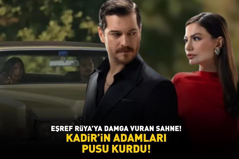 Eşref Rüyaya damga vuran sahne Eşref ve Nisan, Kadirin adamları tarafından pusuya düşürüldü