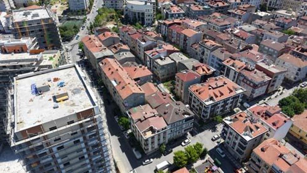 HABER... Burası İstanbulun kalbi Fotoğraf bugün çekildi: 2 bloklu sitede 50 daire var...