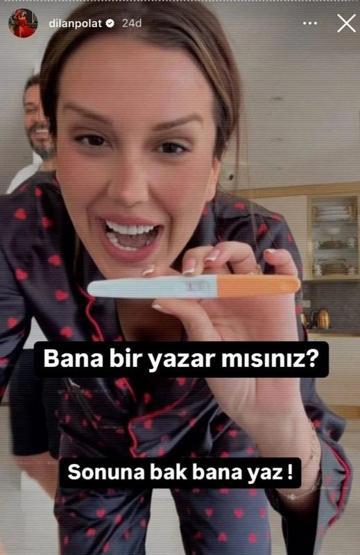Dilan Polat hamilelik test sonucunu paylaştı Kız kardeşi Sıla Doğu bile şaştı kaldı