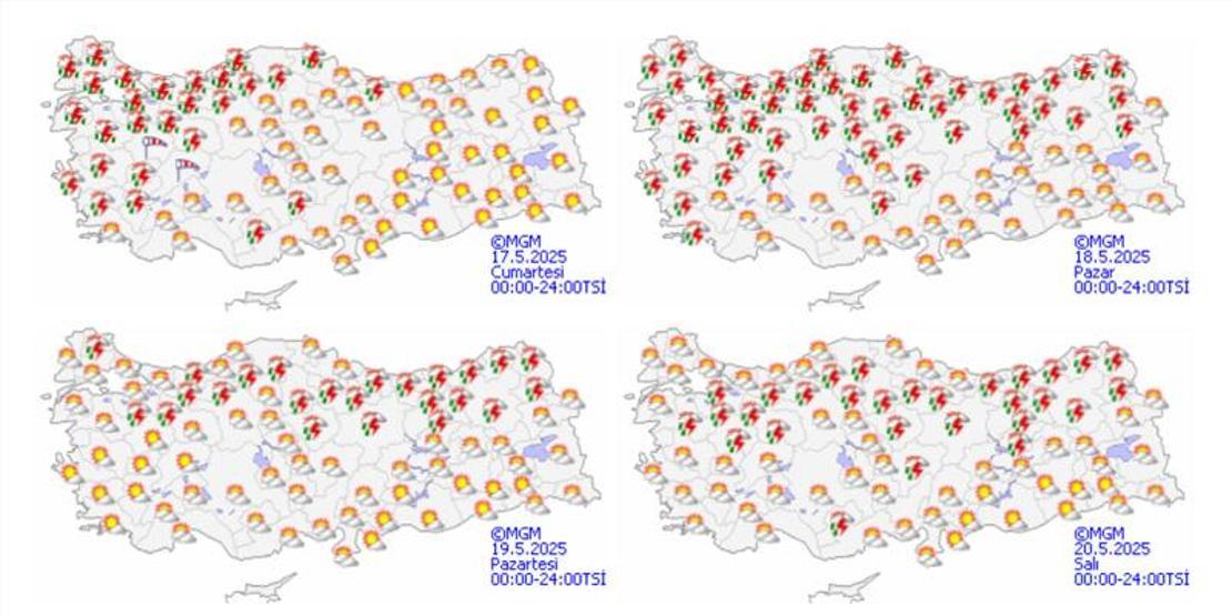 Dikkat Meteoroloji tek tek uyardı: 3 ilde turuncu, 7 ilde sarı kodlu alarm