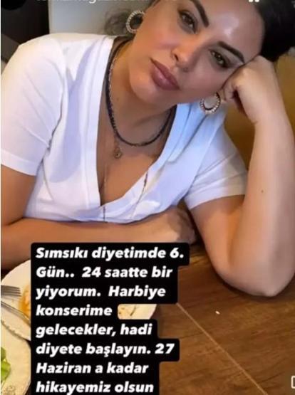 Zaranın sahne görüntüsü takipçilerini şaşırttı