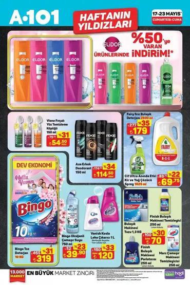 A101 aktüel 17-23 Mayıs kataloğu bugün satışta A101de kaçırılmayacak indirim fırsatları…
