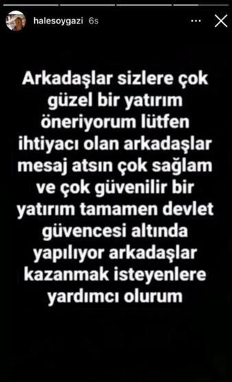 Yeşilçam yıldızı Hale Soygazinin Instagram hesabı hacklendi O PAYLAŞIMLAR ELE VERDİ