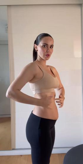 Hamilelik sürecinde 30 kilo almıştı Zeynep Demirelden sıkılaştırıcı egzersiz tüyosu