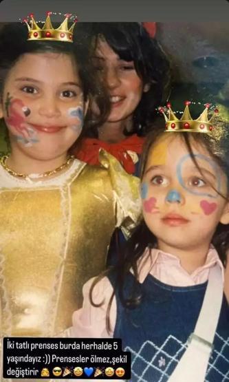 Fotoğraftaki iki ünlü ismi tanıdınız mı Çocukluk arkadaşı çıktılar