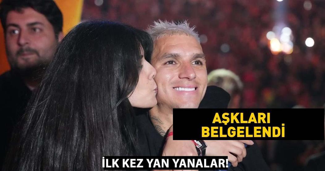 Galatasarayın yıldızı Lucas Torreira ile Essin Baris aşkı şampiyonlukta ifşa oldu