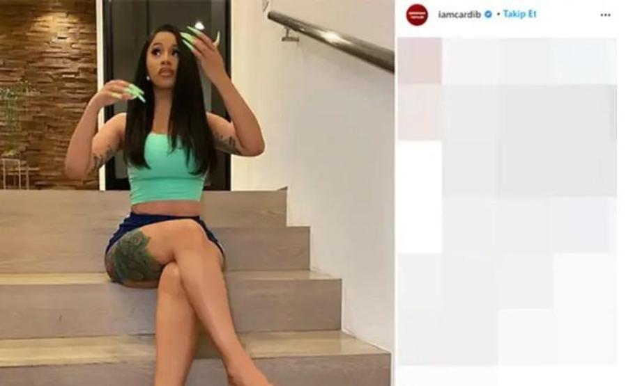 Cardi Bden Hürrem Sultanlı gönderme