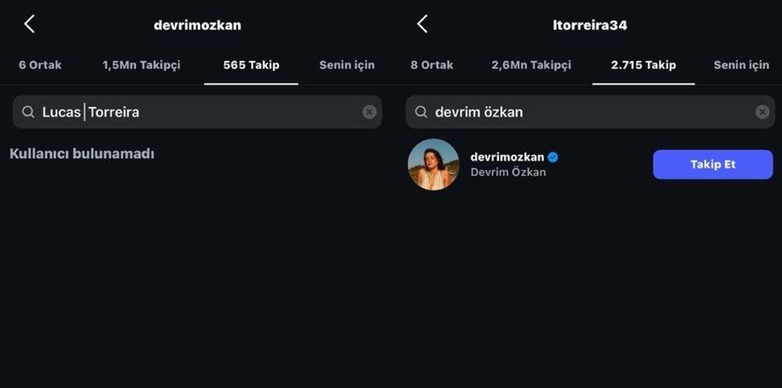 Galatasarayın yıldızı Lucas Torreira şoke etti ESKİ SEVGİLİSİ DEVRİM ÖZKANI YENİDEN TAKİBE ALDI