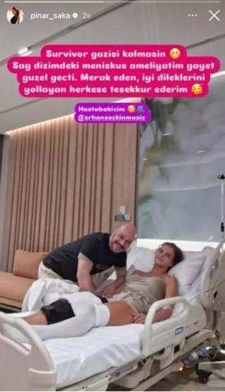 Pınar Saka, Survivordan elendikten sonra ameliyata girdi