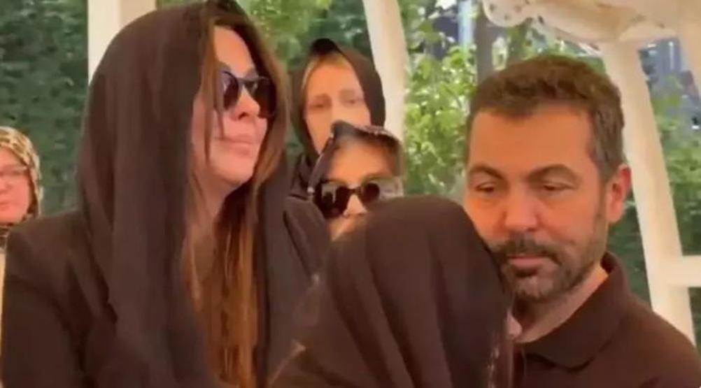 Aslı Hünel ve Saruhan Hünelden annelerine son veda Gözyaşları sel oldu
