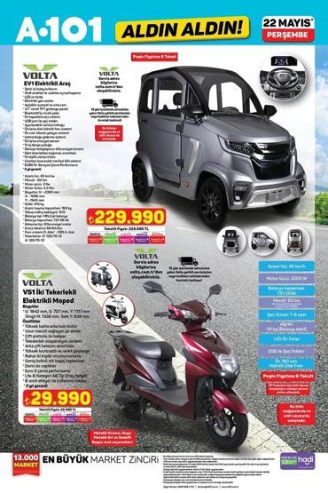 22 MAYIS A101 AKTÜEL ÜRÜNLER KATALOĞU: A101de Bu Perşembe Tiny House ve Karavan Fırsatı