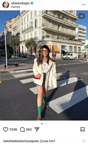 Kızılcık Şerbetinin Doğası Sıla Türkoğluna bakın Cannes tarzı olay oldu BEĞENİ BUTONU ÇÖKTÜ