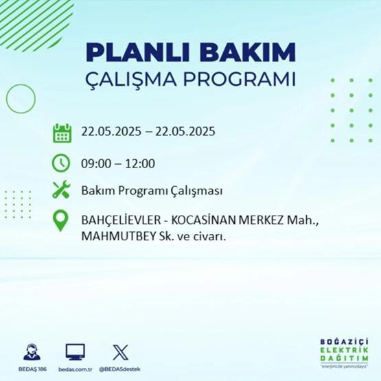 İSTANBULDA BÜYÜK ELEKTRİK KESİNTİSİ: 22 Mayıs İstanbul Elektrik Kesintisi Ne Zaman Bitecek İstanbulda Elektrikler Ne Zaman Gelecek BEDAŞ AYEDAŞ Elektrik Arıza Sorgulama