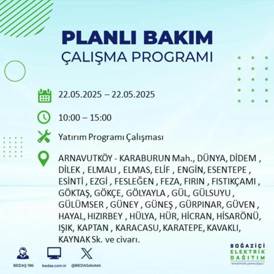 İSTANBULDA BÜYÜK ELEKTRİK KESİNTİSİ: 22 Mayıs İstanbul Elektrik Kesintisi Ne Zaman Bitecek İstanbulda Elektrikler Ne Zaman Gelecek BEDAŞ AYEDAŞ Elektrik Arıza Sorgulama