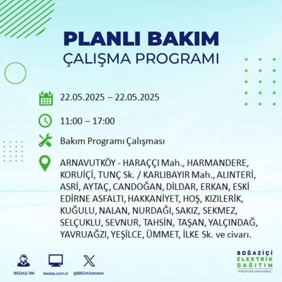 İSTANBULDA BÜYÜK ELEKTRİK KESİNTİSİ: 22 Mayıs İstanbul Elektrik Kesintisi Ne Zaman Bitecek İstanbulda Elektrikler Ne Zaman Gelecek BEDAŞ AYEDAŞ Elektrik Arıza Sorgulama