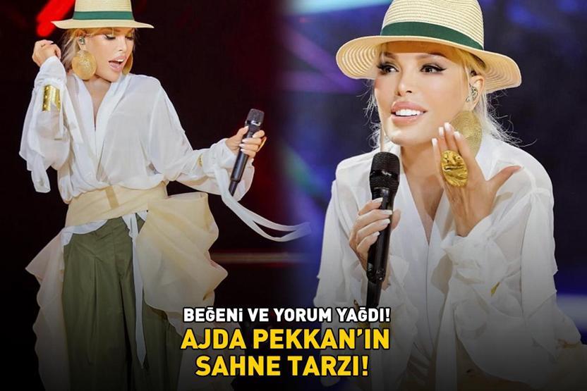 Ajda Pekkanın sahne tarzı 79 yaşındaki Süperstar takipçilerinden tam not aldı: GENÇ KIZ GİBİ