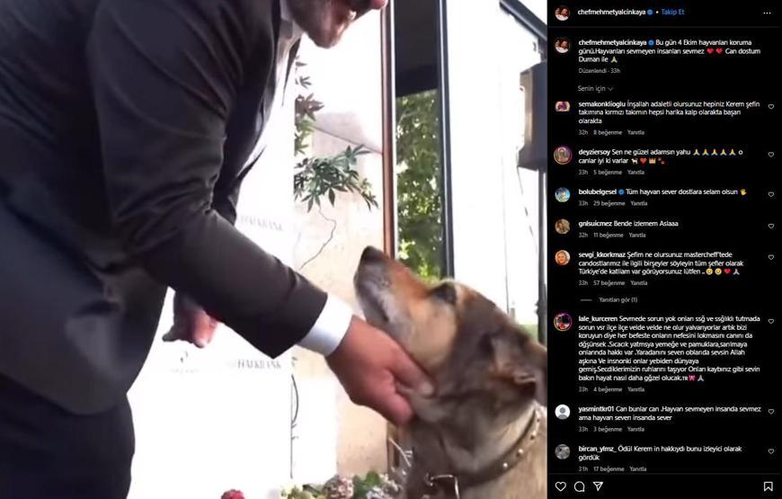 MasterChef Mehmet Yalçınkayanın acı günü Üzüntüsünü böyle dile getirdi: Can dostumu, 18 yıllık arkadaşımı kaybettik