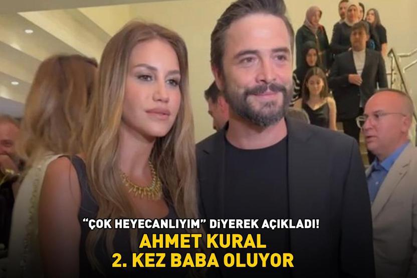 2. KEZ BABA OLUYOR Ahmet Kuralın eşi Çağla Gizem Kural hamile