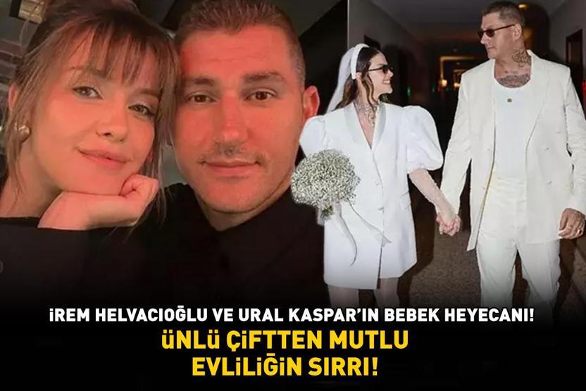 MUTLU EVLİLİĞİN SIRRI NEDİR İrem Helvacıoğlu - Ural Kaspar çifti o soruya böyle yanıt verdi