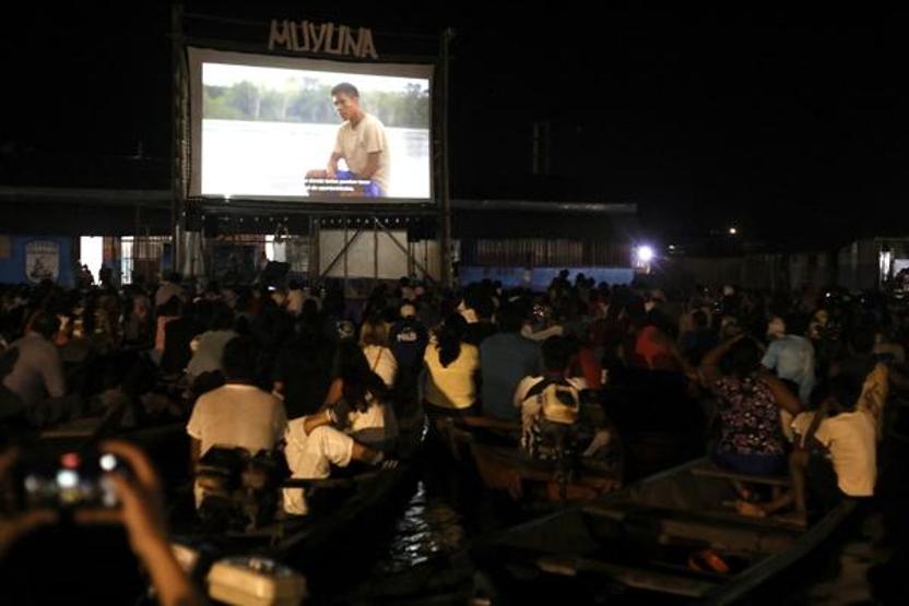 Amazonun kalbinde yüzen sinema: Muyuna Festivali