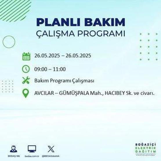 65 BÖLGEDE ELEKTRİK YOK 26 Mayıs İstanbul Elektrik Kesintisi Ne Zaman Bitecek İstanbulda Elektrikler Ne Zaman Gelecek BEDAŞ AYEDAŞ Elektrik Arıza Sorgulama