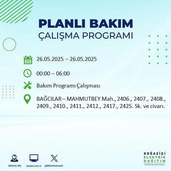 65 BÖLGEDE ELEKTRİK YOK 26 Mayıs İstanbul Elektrik Kesintisi Ne Zaman Bitecek İstanbulda Elektrikler Ne Zaman Gelecek BEDAŞ AYEDAŞ Elektrik Arıza Sorgulama