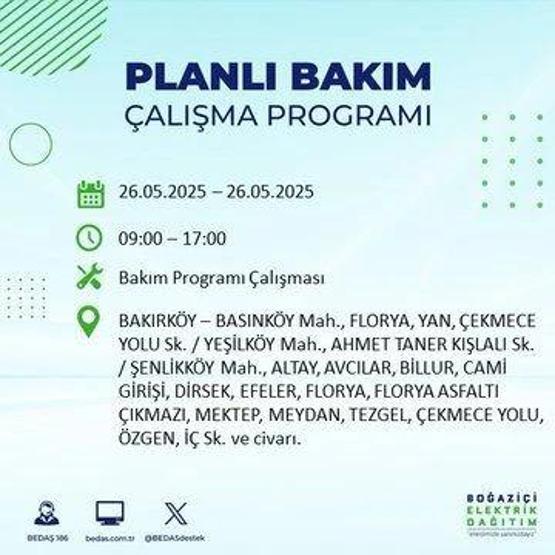 65 BÖLGEDE ELEKTRİK YOK 26 Mayıs İstanbul Elektrik Kesintisi Ne Zaman Bitecek İstanbulda Elektrikler Ne Zaman Gelecek BEDAŞ AYEDAŞ Elektrik Arıza Sorgulama