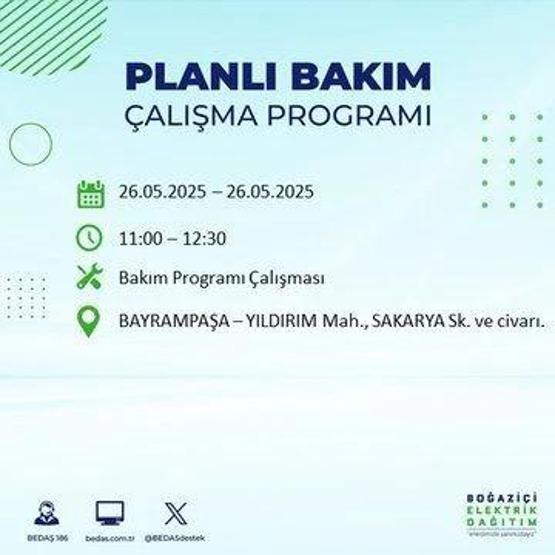 65 BÖLGEDE ELEKTRİK YOK 26 Mayıs İstanbul Elektrik Kesintisi Ne Zaman Bitecek İstanbulda Elektrikler Ne Zaman Gelecek BEDAŞ AYEDAŞ Elektrik Arıza Sorgulama