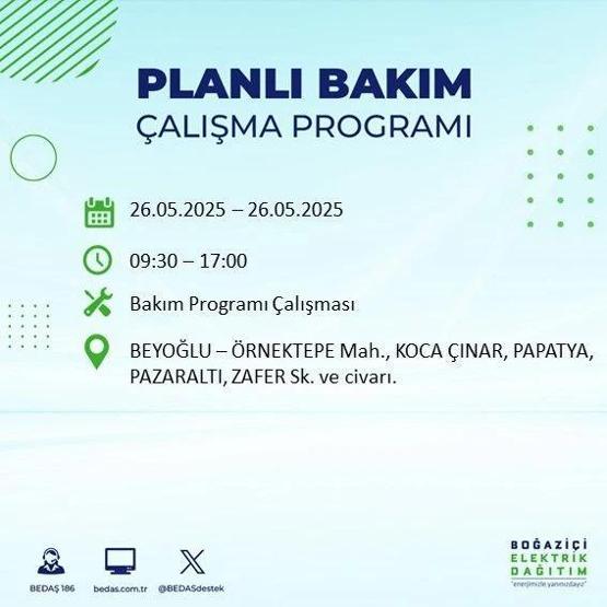 65 BÖLGEDE ELEKTRİK YOK 26 Mayıs İstanbul Elektrik Kesintisi Ne Zaman Bitecek İstanbulda Elektrikler Ne Zaman Gelecek BEDAŞ AYEDAŞ Elektrik Arıza Sorgulama