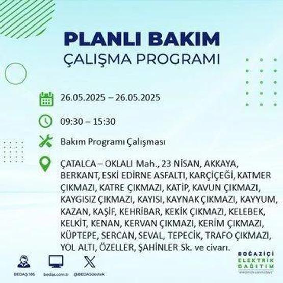 65 BÖLGEDE ELEKTRİK YOK 26 Mayıs İstanbul Elektrik Kesintisi Ne Zaman Bitecek İstanbulda Elektrikler Ne Zaman Gelecek BEDAŞ AYEDAŞ Elektrik Arıza Sorgulama