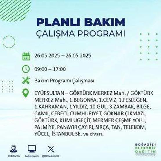 65 BÖLGEDE ELEKTRİK YOK 26 Mayıs İstanbul Elektrik Kesintisi Ne Zaman Bitecek İstanbulda Elektrikler Ne Zaman Gelecek BEDAŞ AYEDAŞ Elektrik Arıza Sorgulama