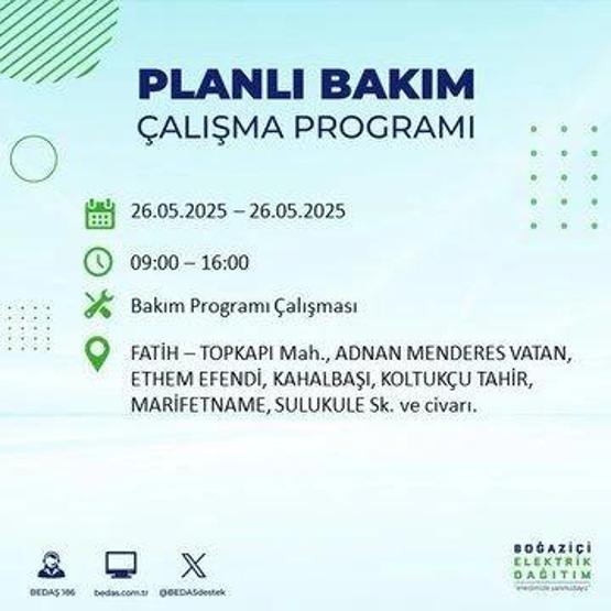 65 BÖLGEDE ELEKTRİK YOK 26 Mayıs İstanbul Elektrik Kesintisi Ne Zaman Bitecek İstanbulda Elektrikler Ne Zaman Gelecek BEDAŞ AYEDAŞ Elektrik Arıza Sorgulama